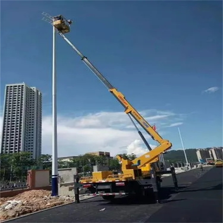 五华维修路灯的曲臂升降车出租